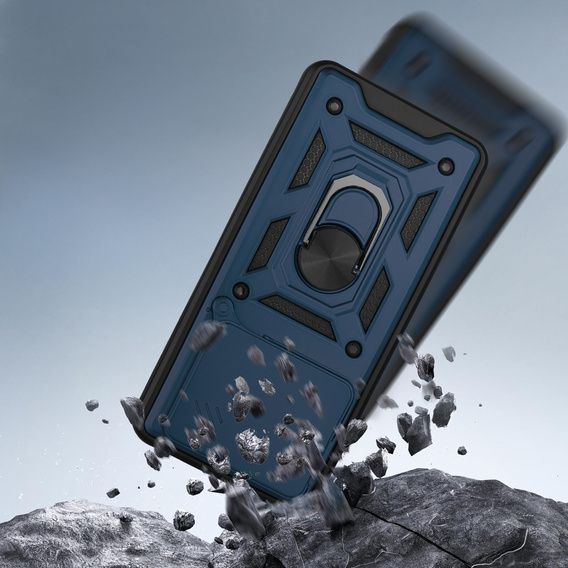 Чехол NOX Camera Slide Xiaomi Poco F7 Pro, CamShield Slide, синий