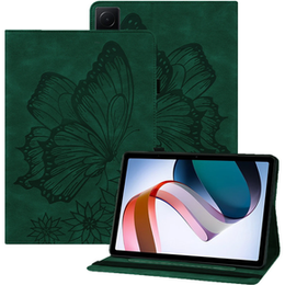 Чехол до Lenovo Tab M9, Wallet Pen Slot, butterflies, коричневый