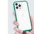 Чохол ERBORD Hybrid Frame для iPhone 13 Pro, Зелений