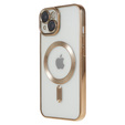 Чехол до iPhone 13, MagSafe Hybrid, золотой