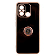 Чехол до Xiaomi Redmi 12C, Electro Ring, чёрный