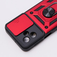 Чехол NOX Camera Slide Motorola Moto G54 5G, CamShield Slide, красный