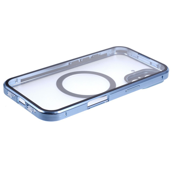 Магнітний чохол Dual Glass MagSafe для iPhone 16, м'яти