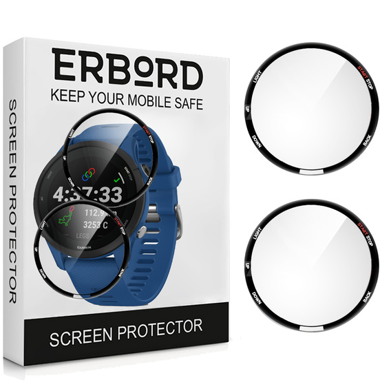 2x Гібридне скло ERBORD для Samsung Galaxy Fit 3