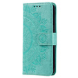 Откидной чехол для Samsung Galaxy A14 4G/5G, Mandala, зелёный