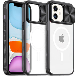 Чехол до iPhone 11, Slide Camera Magsafe, чёрный