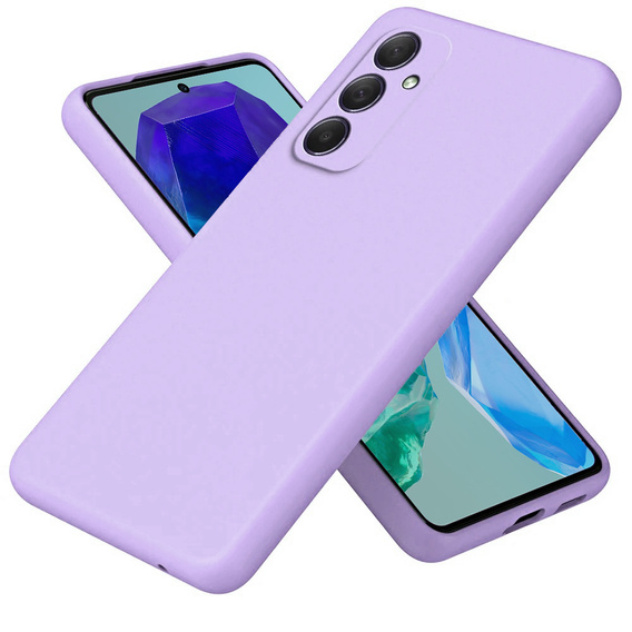 Чехол до Samsung Galaxy M55 5G, Silicone Lite, фиолетовый