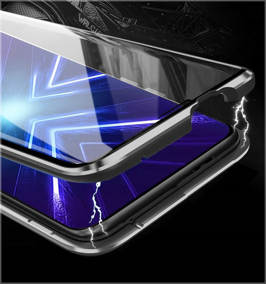 Чохол Magnetic Back glass для Xiaomi Redmi 7a-Black