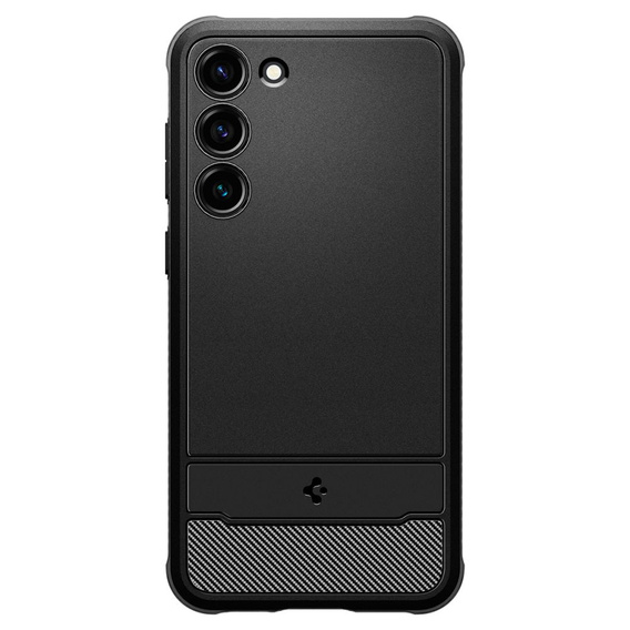 Чехол Spigen до Samsung Galaxy S23, Rugged Armor, чёрный