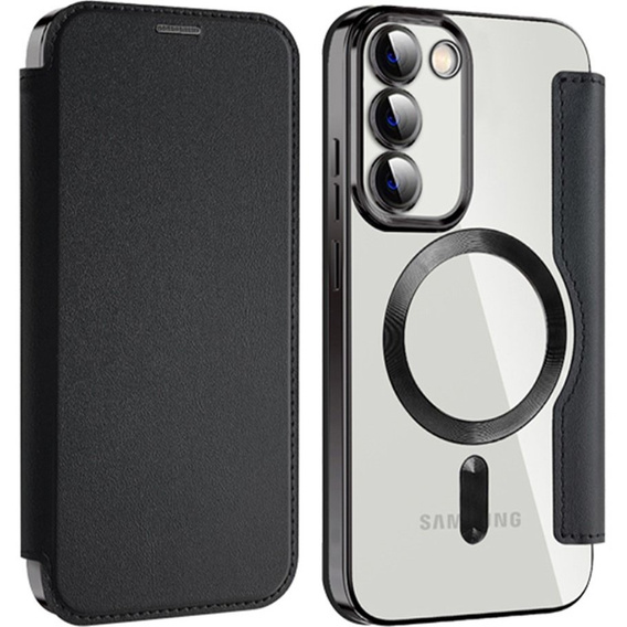 Чохол-книжка для Samsung Galaxy S23, Wallet, MagSafe, чорний