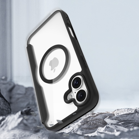Чехол Dux Ducis до iPhone 16, Skin X Pro, MagSafe, чёрный