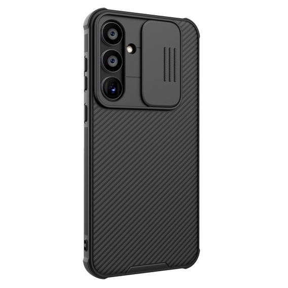 Чохол NILLKIN для Samsung Galaxy A55 5G, Silicone CamShield Case for MagSafe, чорний