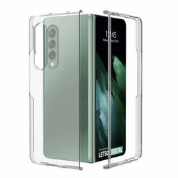 Чехол Rubberized Hard PC Shell для Samsung Galaxy Z Fold3 5G, Clear White