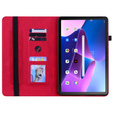 Чохол для Lenovo Tab M10 10.1 Gen 3, Wallet Pen Slot, червоний