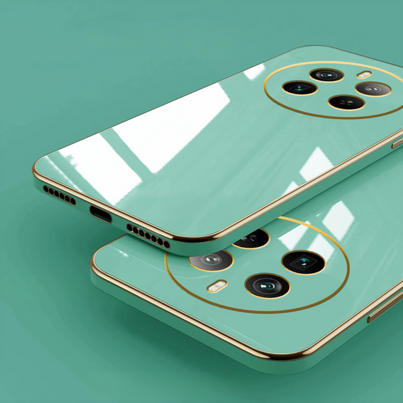 Чехол для Realme 12 Pro 5G / 12 Pro+ 5G, Glamour CamShield, мятный
