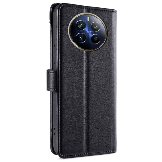 Чохол-книжка для Realme 12 Pro 5G / 12 Pro+ 5G, Wallet Zipper Pocket, чорний