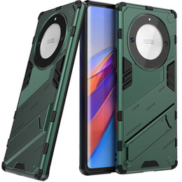 Чехол для Honor Magic 5 Lite, Military kickstand, зелёный