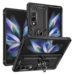 Бронированный Чехол до Samsung Galaxy Z Fold 4 5G, Nox Case Ring, чёрный