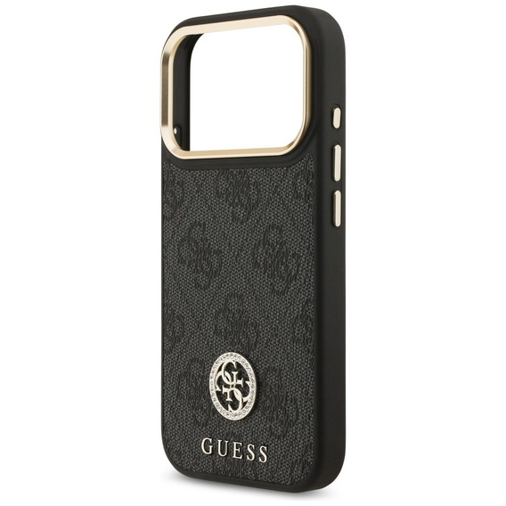 Чехол GUESS 4G Strass Logo для MagSafe для iPhone 17 Pro