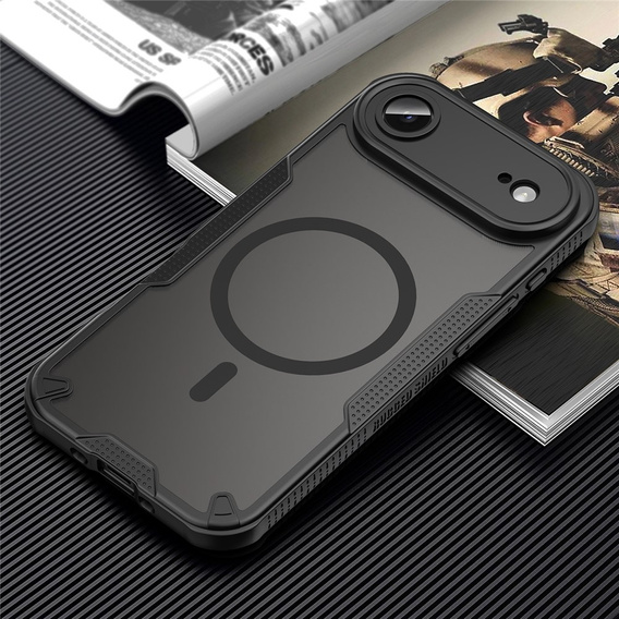 Броньований чохол для iPhone Air, для MagSafe, матовий чорний