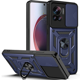 Чехол NOX Camera Slide Motorola Edge 30 Ultra 5G, CamShield Slide, тёмно-синий