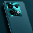 Шкіряний чохол для Xiaomi Redmi Note 13 5G, leather hybrid, зелений