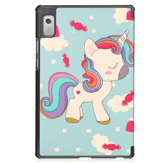 Чохол для Lenovo Tab M9, Smartcase, unicorn