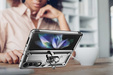 Броньований Чoхол до Samsung Galaxy Z Fold 4 5G, Nox Case Ring, сріблястий