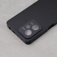 Чехол для Xiaomi Redmi Note 12 Pro 5G, ERBORD Glass Armor Leather, чёрный