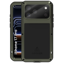 Бронированный чехол с закаленным стеклом для iPhone 17 Pro