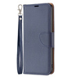 Откидной чехол для Samsung Galaxy A54 5G, Wallet Litchi Magnet, темно-синий