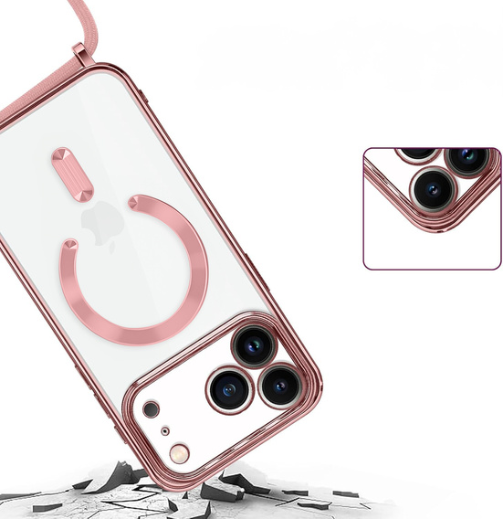 Чехол Electro MagSafe с ремешком для iPhone 17 Pro Max