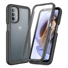 Чoхол Shockproof до Motorola Moto G31/G41, із захисним екраном, м'яти