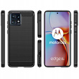 Чехол до Motorola Edge 40 Pro, Carbon, чёрный
