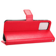 Откидной чехол для Motorola Moto G13 / G23 4G, Crazy Horse Wallet, красный