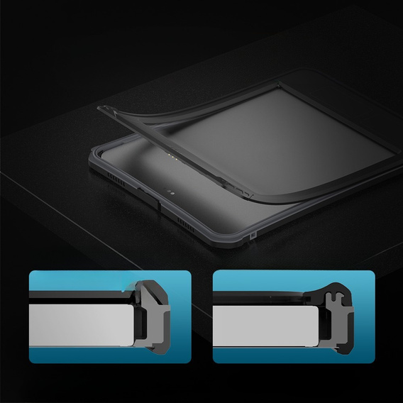 Водонепроникний чохол SHELBOX IP68 для Apple iPad Air 11" 6 gen. 2024, чорний