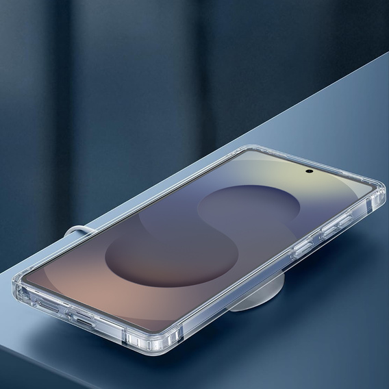 Чохол для Samsung Galaxy S25 Ultra, Fusion Hybrid, для MagSafe, прозорий + Скло на екран