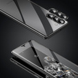 Чехол для Samsung Galaxy S23 Plus, Magnetic Dual Glass, чёрный