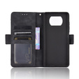 Откидной чехол для Xiaomi Poco X3 NFC / Poco X3 Pro, Card Slot, чёрный