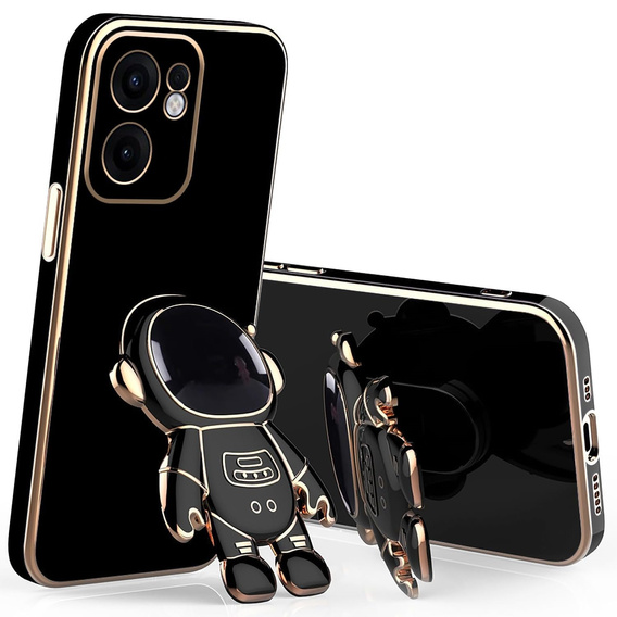 Чoхол до Oppo Reno 13F / Oppo Reno 13FS, Astronaut, чорний