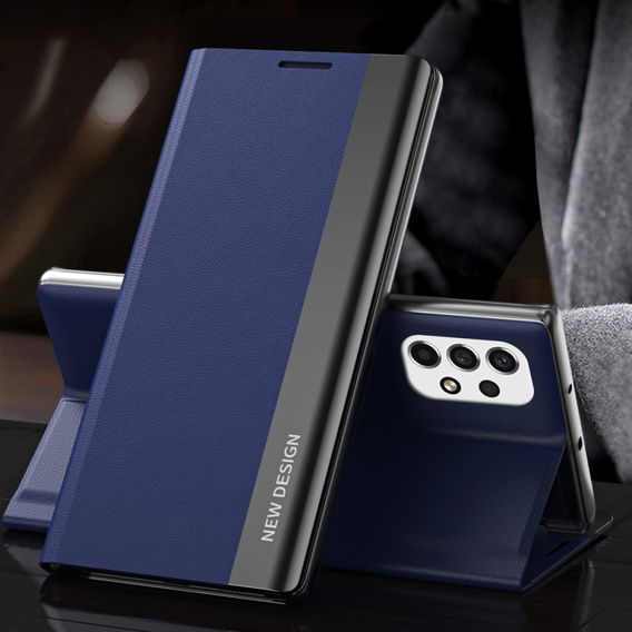 Чохол-книжка для Samsung Galaxy A53 5G, Side Magnetic, темно-синій