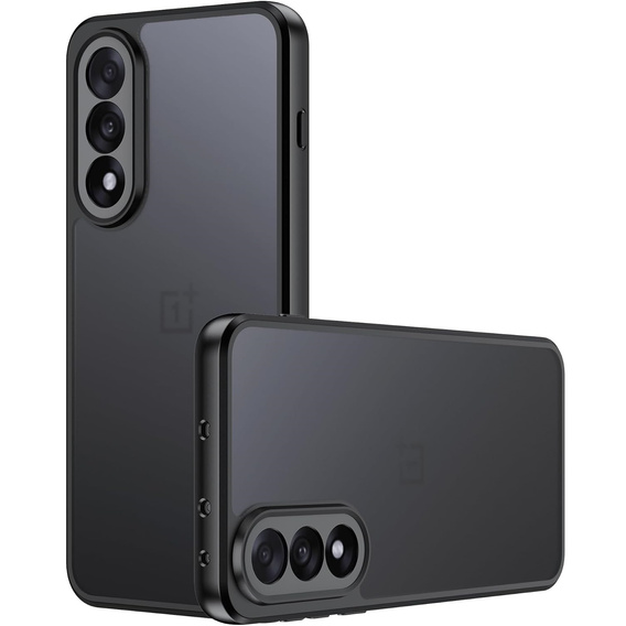 Чoхол до OnePlus Nord 5, Fusion Hybrid, прозорий / чорний