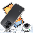 Чoхол Shockproof до Xiaomi Redmi 13C, із захисним екраном, прозорий