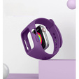 Ремінець + чохол Suritch для Apple Watch 4/5/6/7/8/SE 44/45mm, фіолетовий
