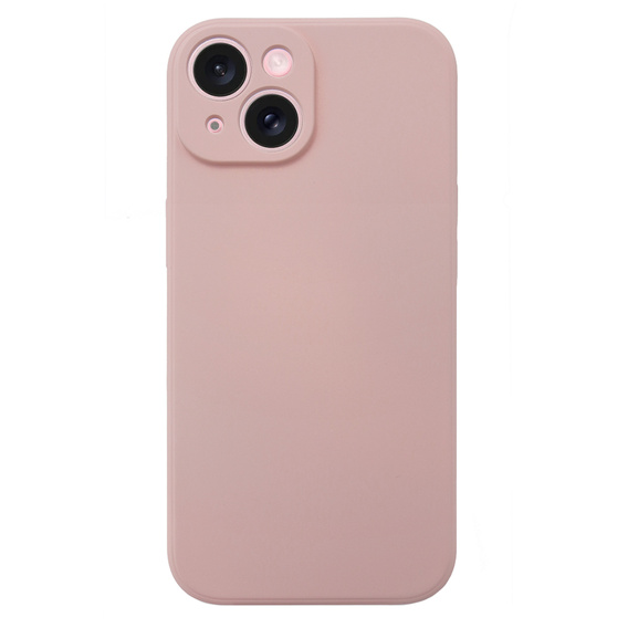 Чехол до iPhone 15 Plus, Silicone Lite, оранжевый