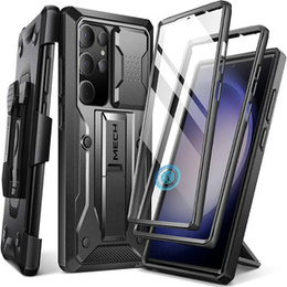 Чехол для Samsung Galaxy S23 Ultra, Tongate MECH Series Clip, чёрный
