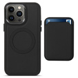 Чoхол до iPhone 14 Pro Max, Skin-touch MagSafe, чорний