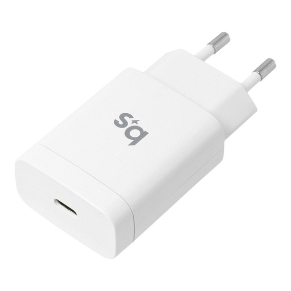 Зарядний пристрій Blue Star 18W PD / QC4.0 + Кабель Type-C - Lightning, White