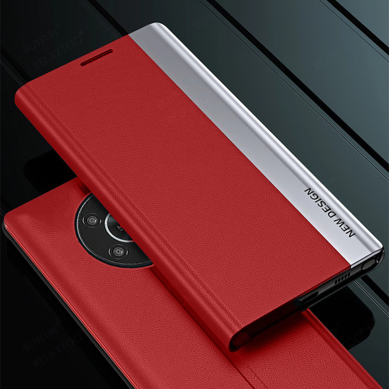 Чохол-книжка для Honor Magic 6 Lite 5G, Side Magnetic, червоний