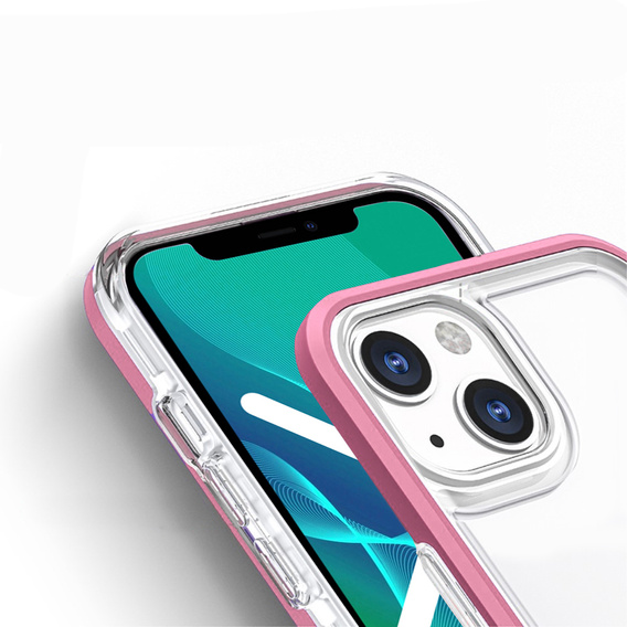 Чехол ERBORD Hybrid Frame для iPhone 13 mini, Фиолетовый 